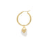 PEARL LEAF EARRING GOLD